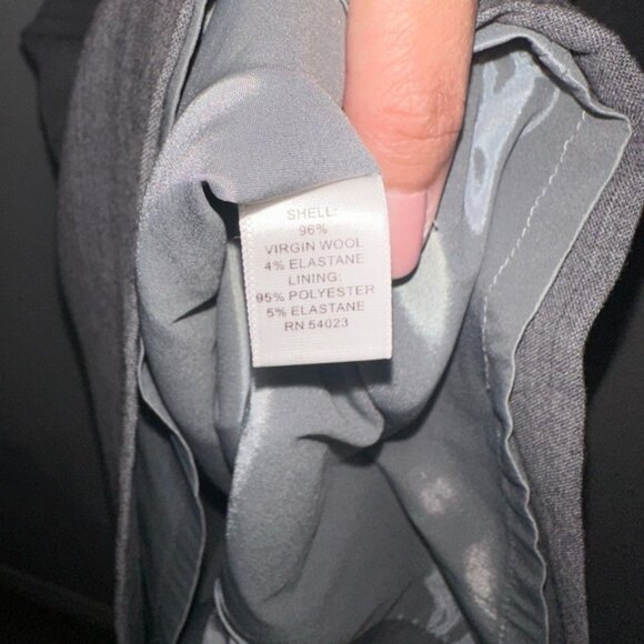Banana Republic Gray Virgin wool‎ blend Dress Size 10 - Picture 7 of 7